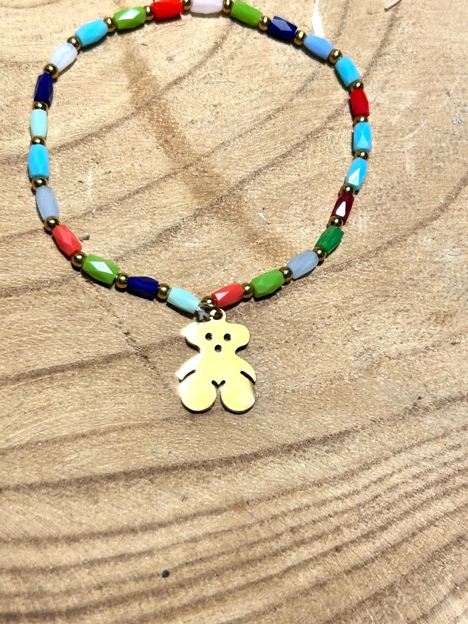 Elastic bracelet with TOUS-inspired colors – photo 6